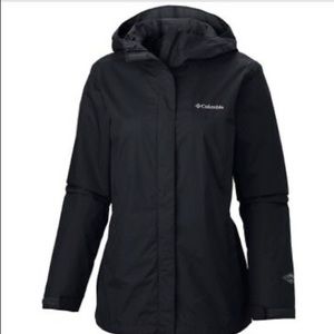 Womens Columbia Omni-Tech Waterproof Rain Jacket
